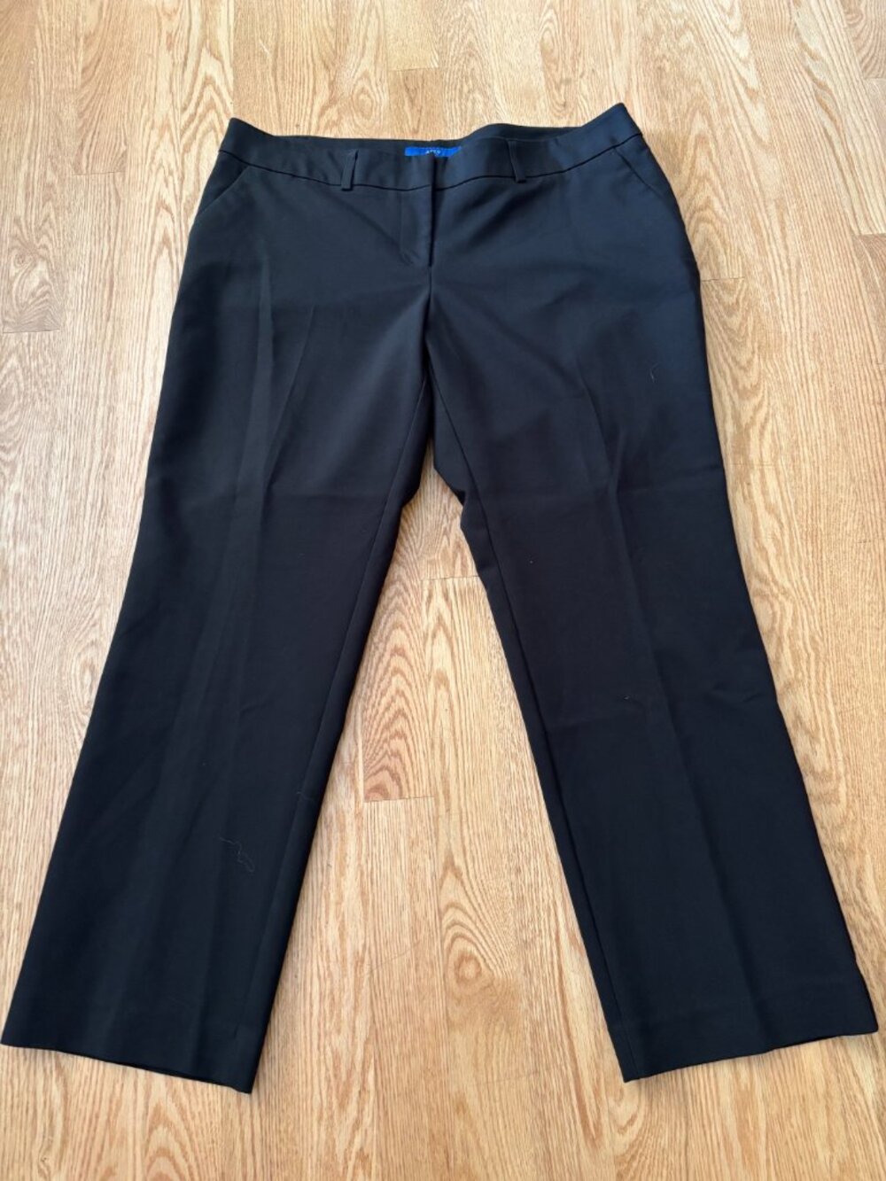 Apt 9 Torie Women’s Dress Pants Size 12 Petite Black Straight Leg Work